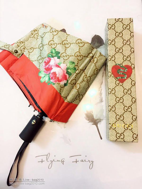 GUCCI古馳傘 GUCCI古馳傘 2018年度 最新火爆單品 極品G家自動傘 小蛇圖案 隔熱 防曬晴雨傘  zm1009